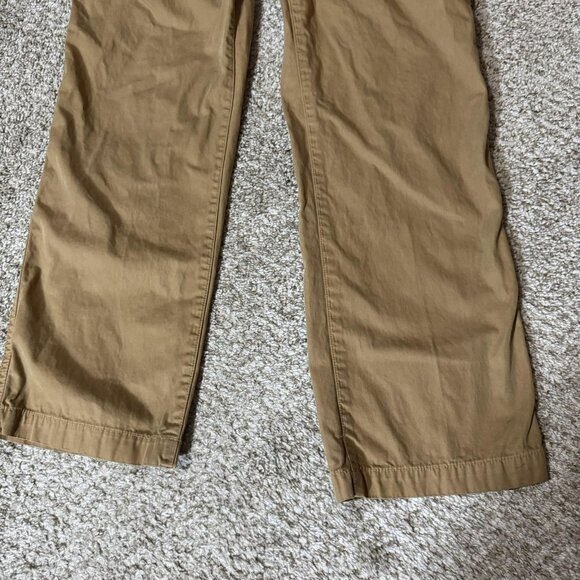 American Eagle Pants Mens 34x32 Khaki Relaxed Straight Chino Cotton Casual - Picture 2 of 13